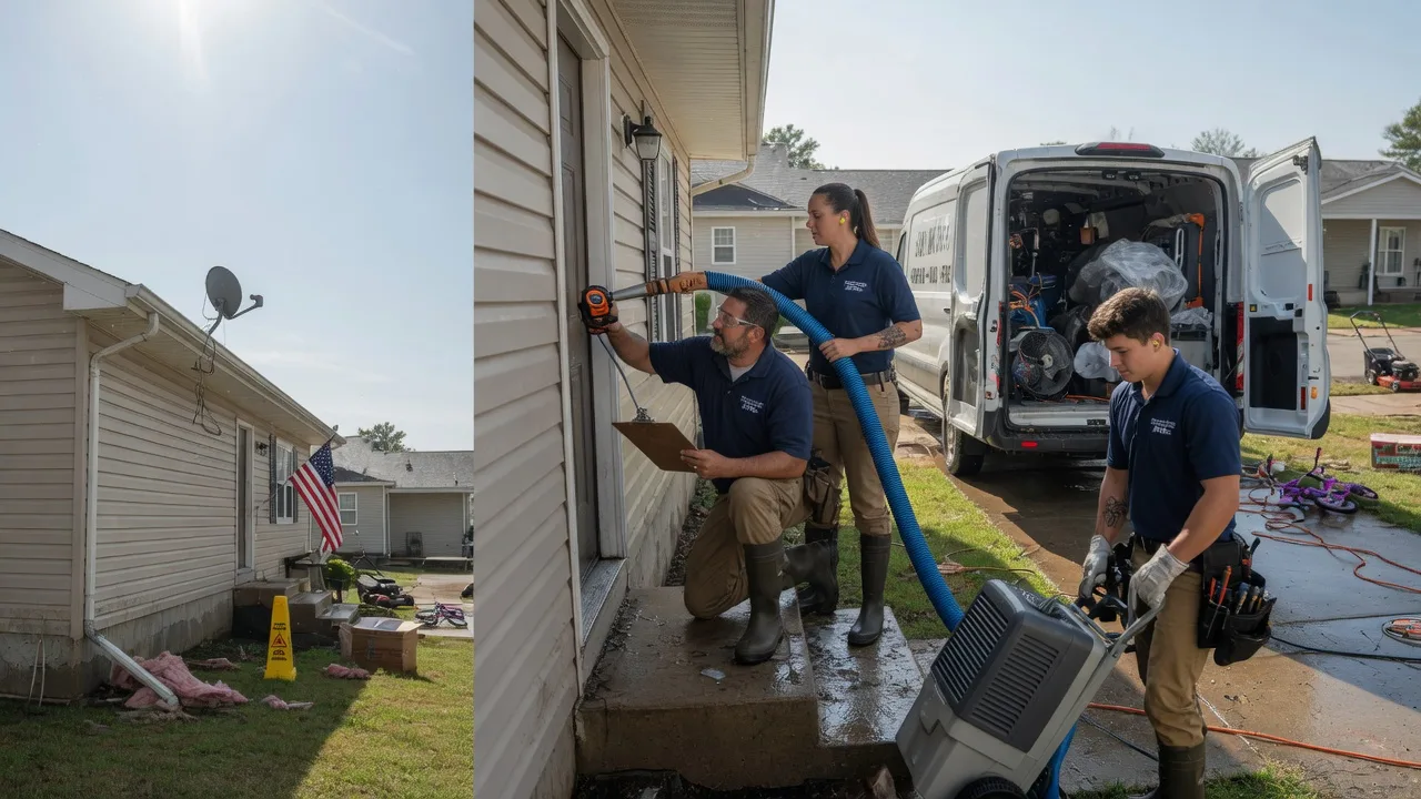 Ceiling Water Damage Restoration in Camden, TX near me