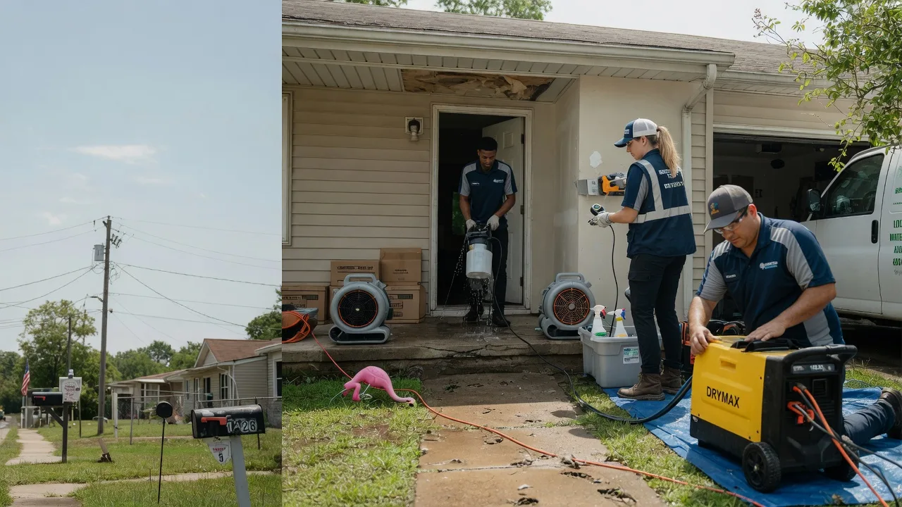 Storm Damage Water Removal in Camden, TX near me